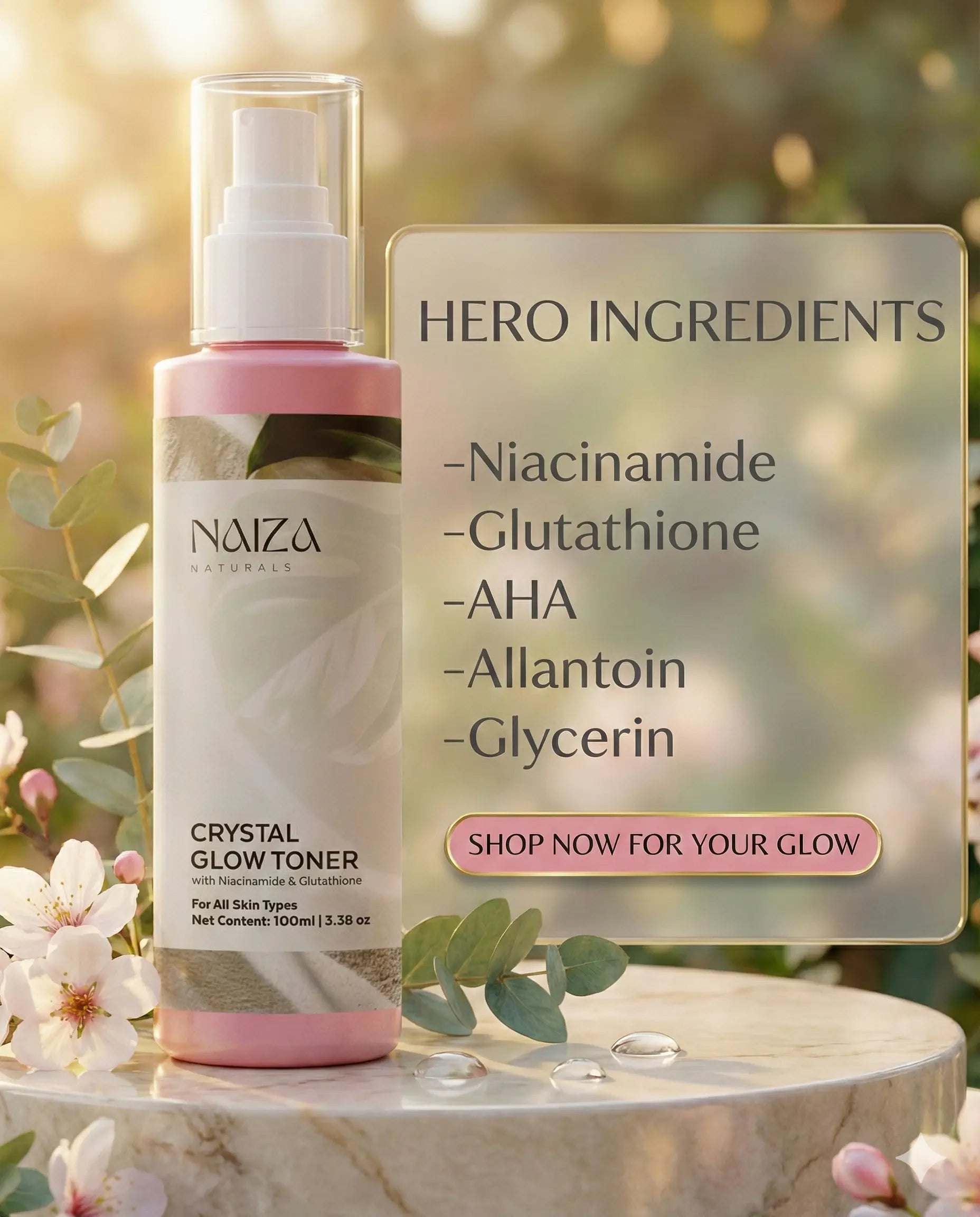 Crystal Glow Toner | 100ml