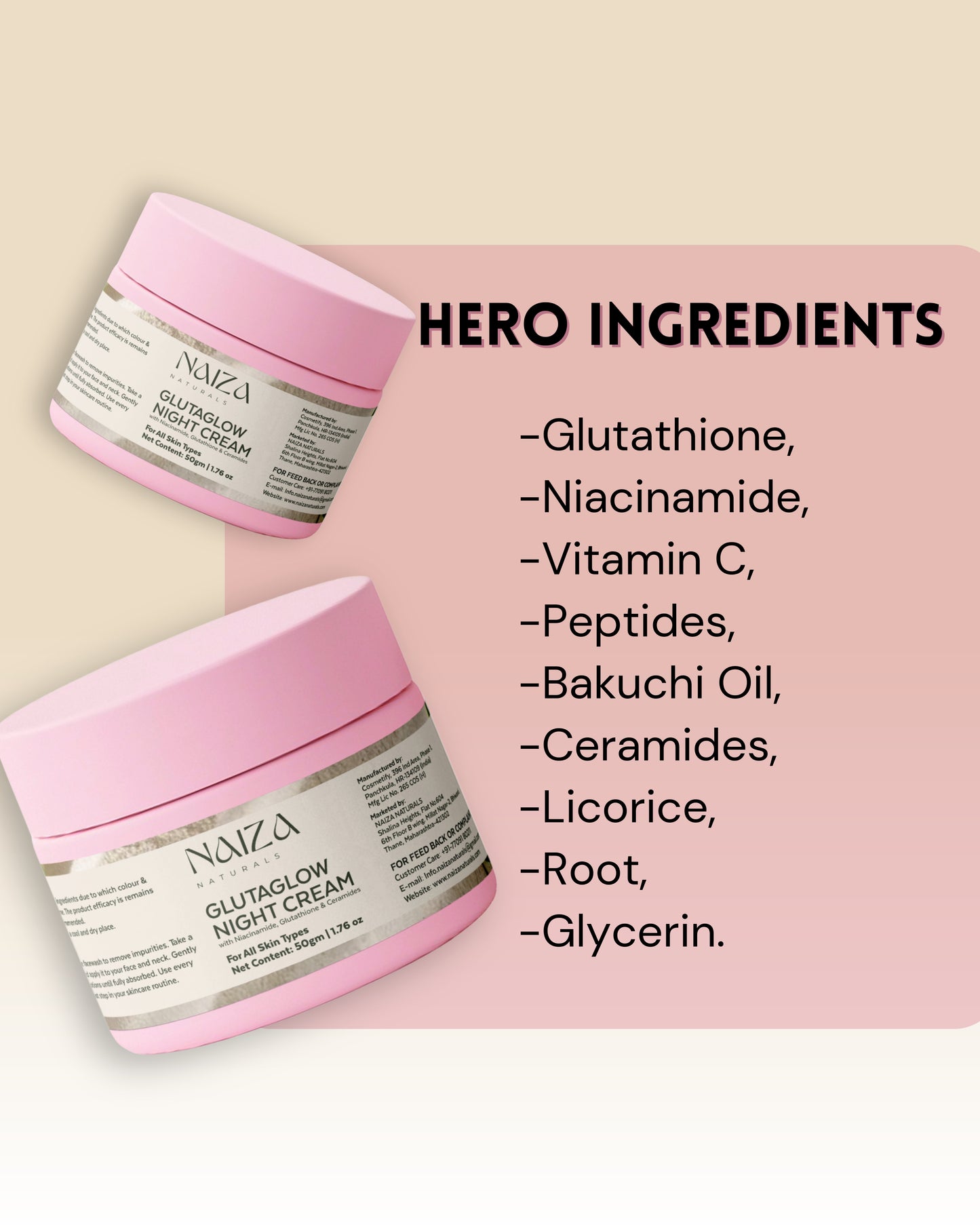 Glutaglow Night Cream