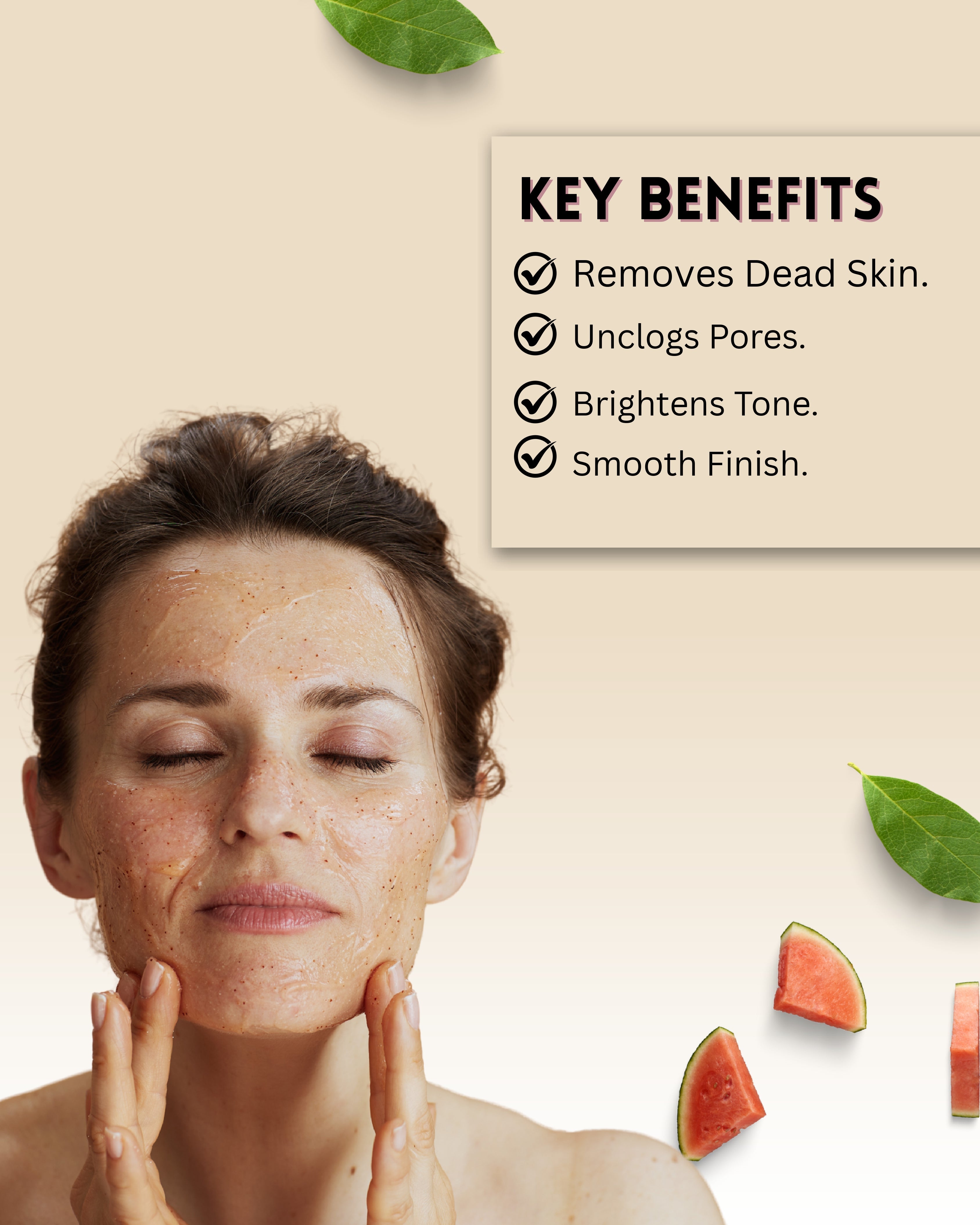 Watermelon Glow Face Scrub | 30gm