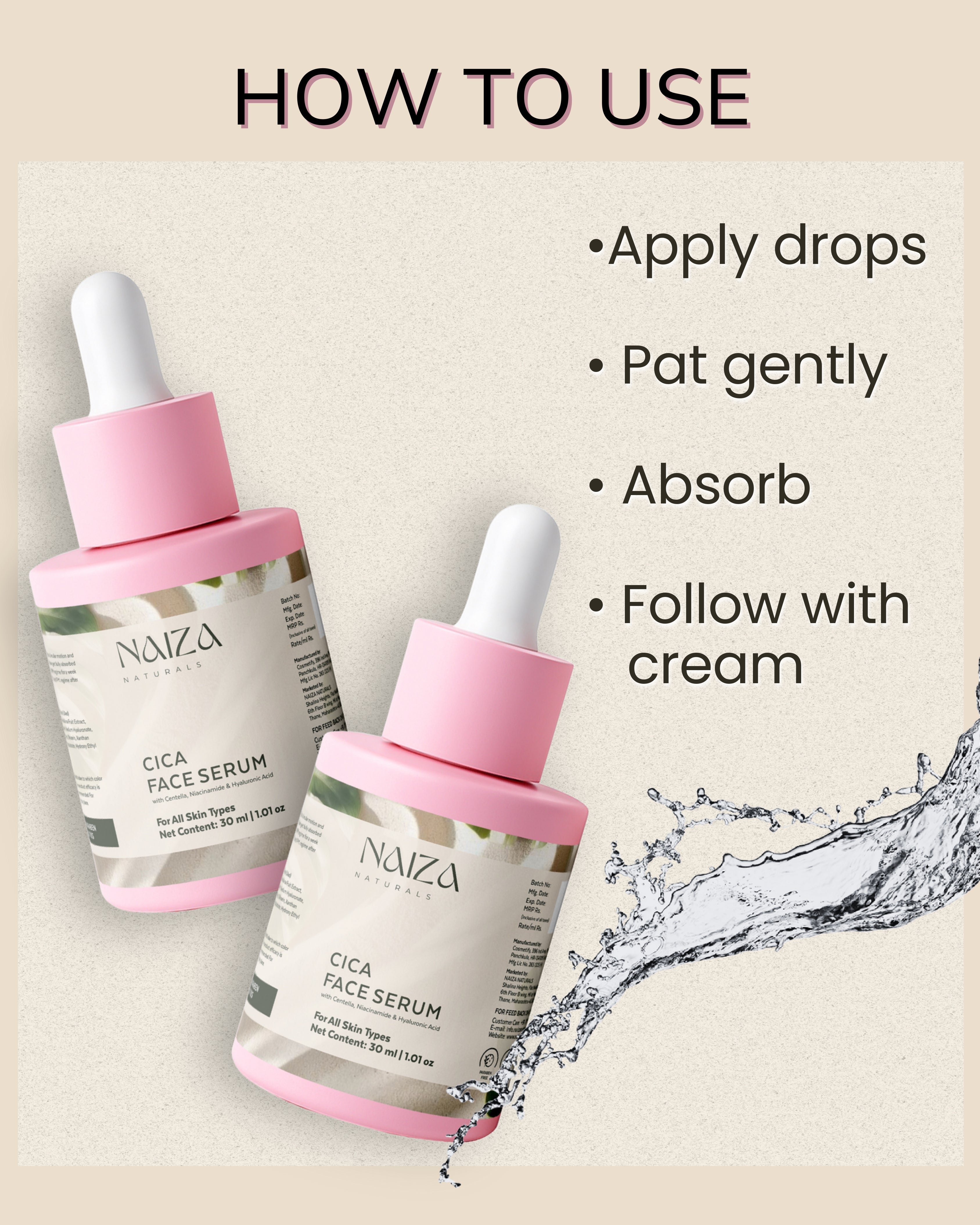 Cica Glow Face Serum | 30ml