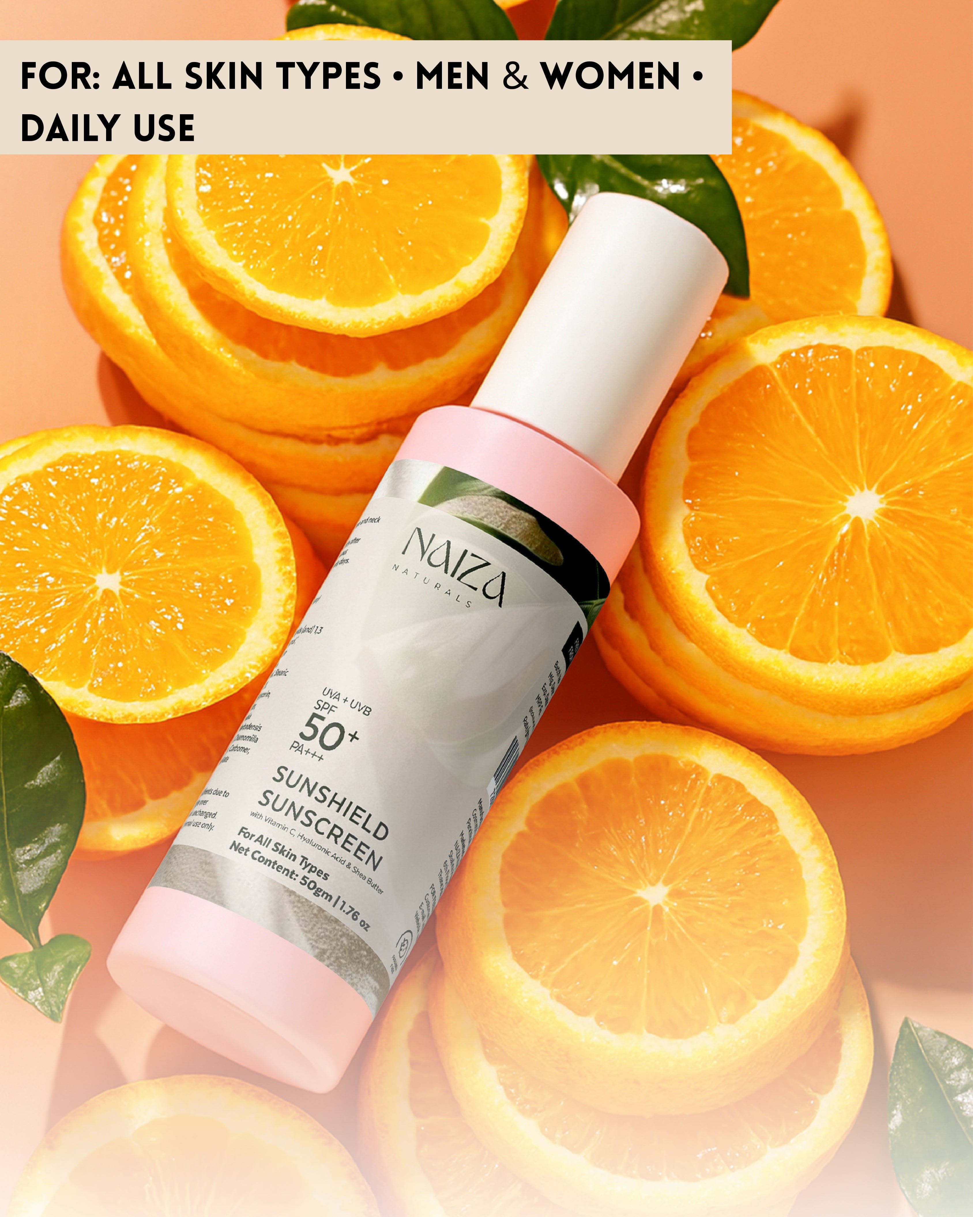 Sunshield Sunscreen UVA+UVB SPF 50 PA+++ | 50gm