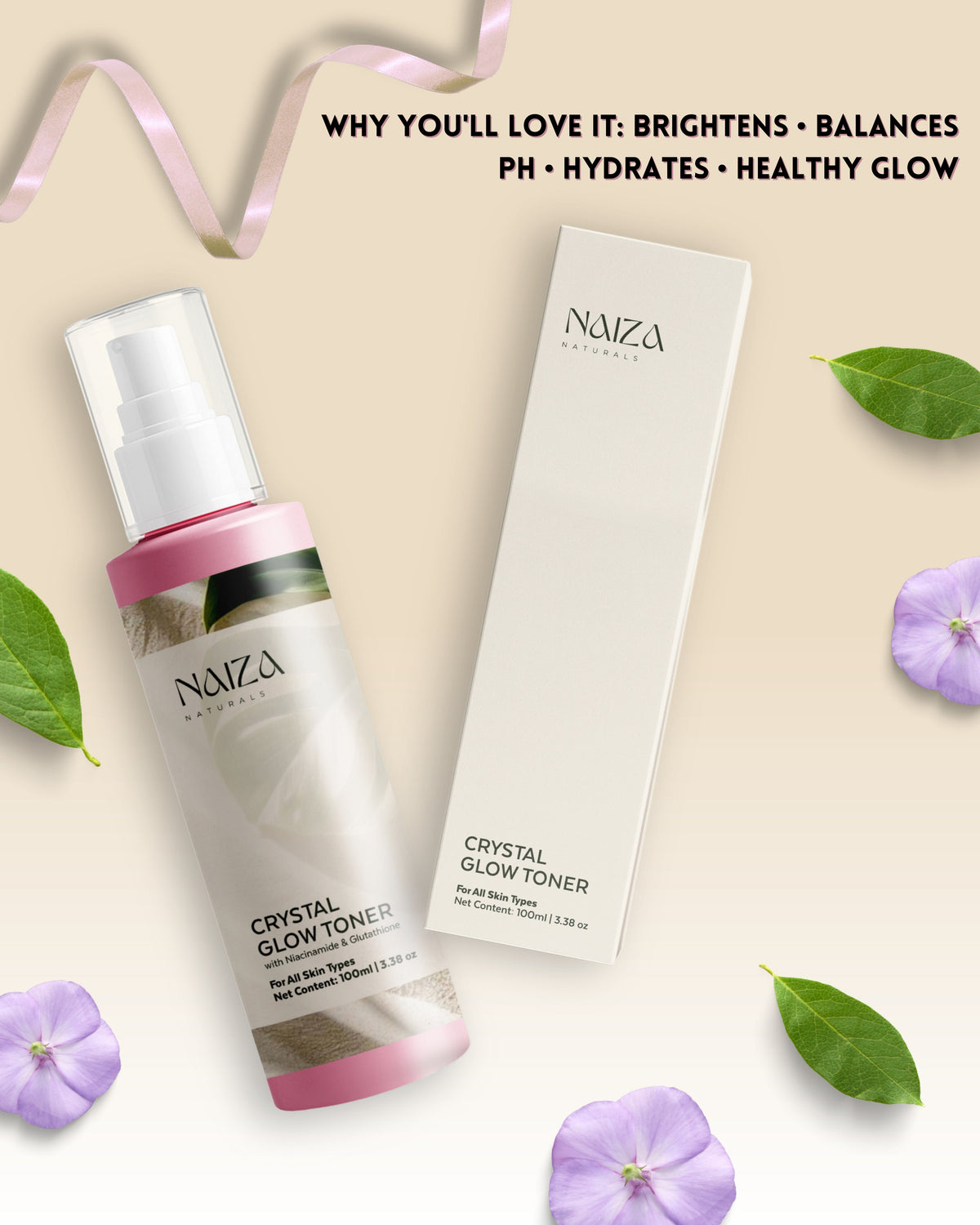Crystal Glow Toner – 100 ml
