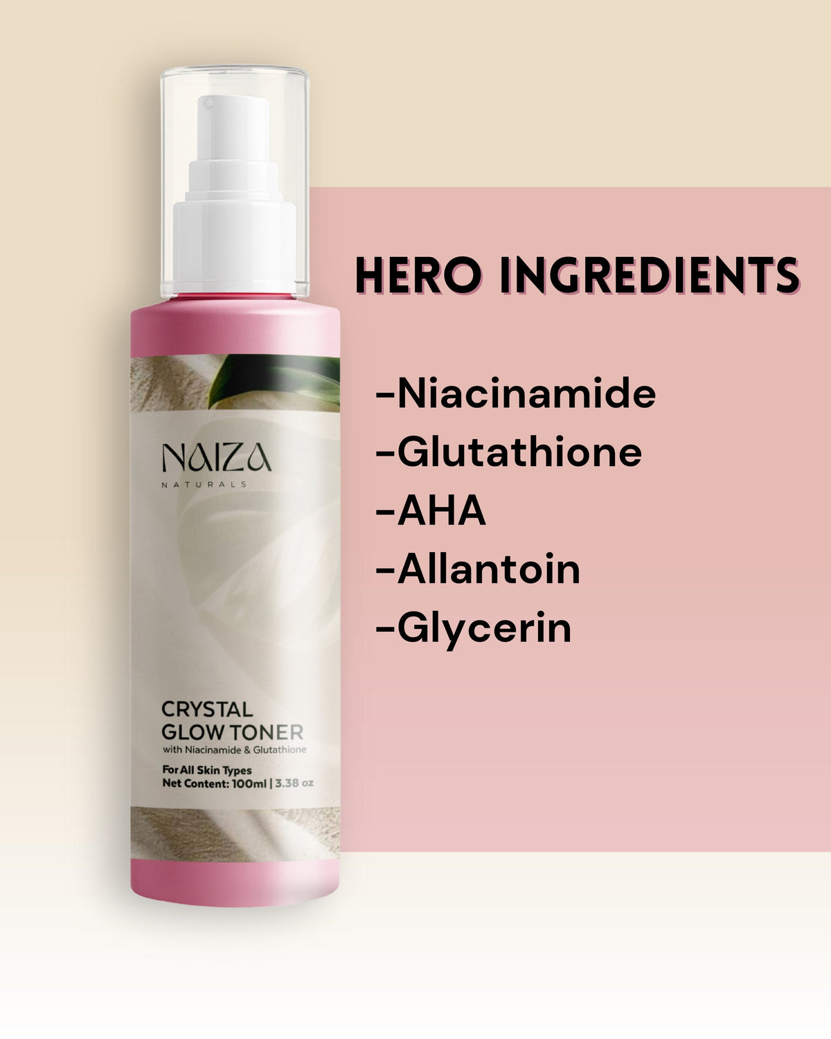 Crystal Glow Toner – 100 ml