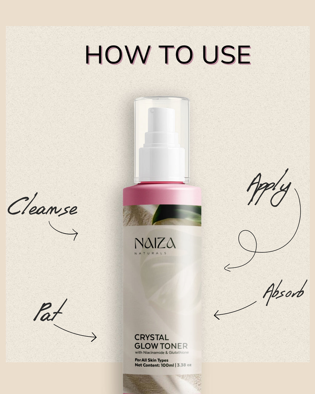 Crystal Glow Toner – 100 ml